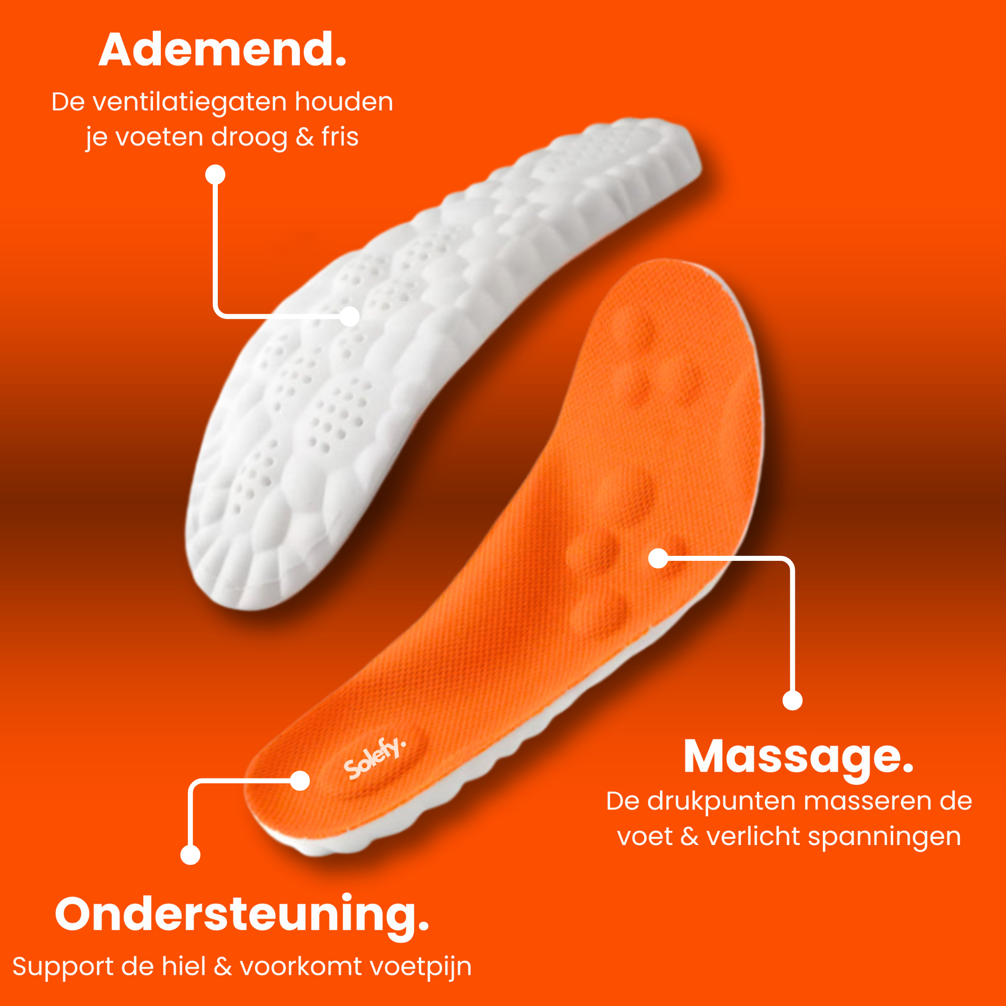 Solefy® - Massage Inlegzolen